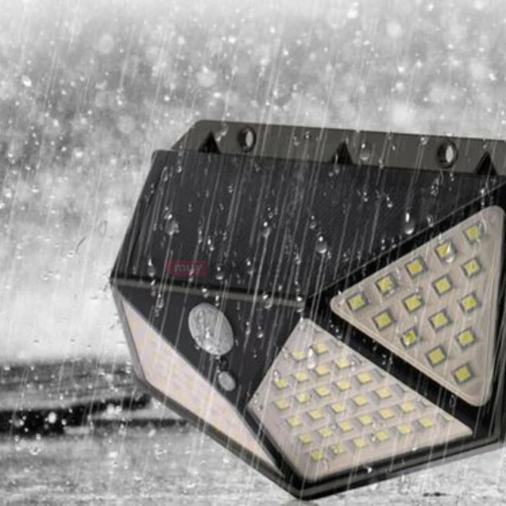 Foco Exterior Solar 100Led Con Sensor