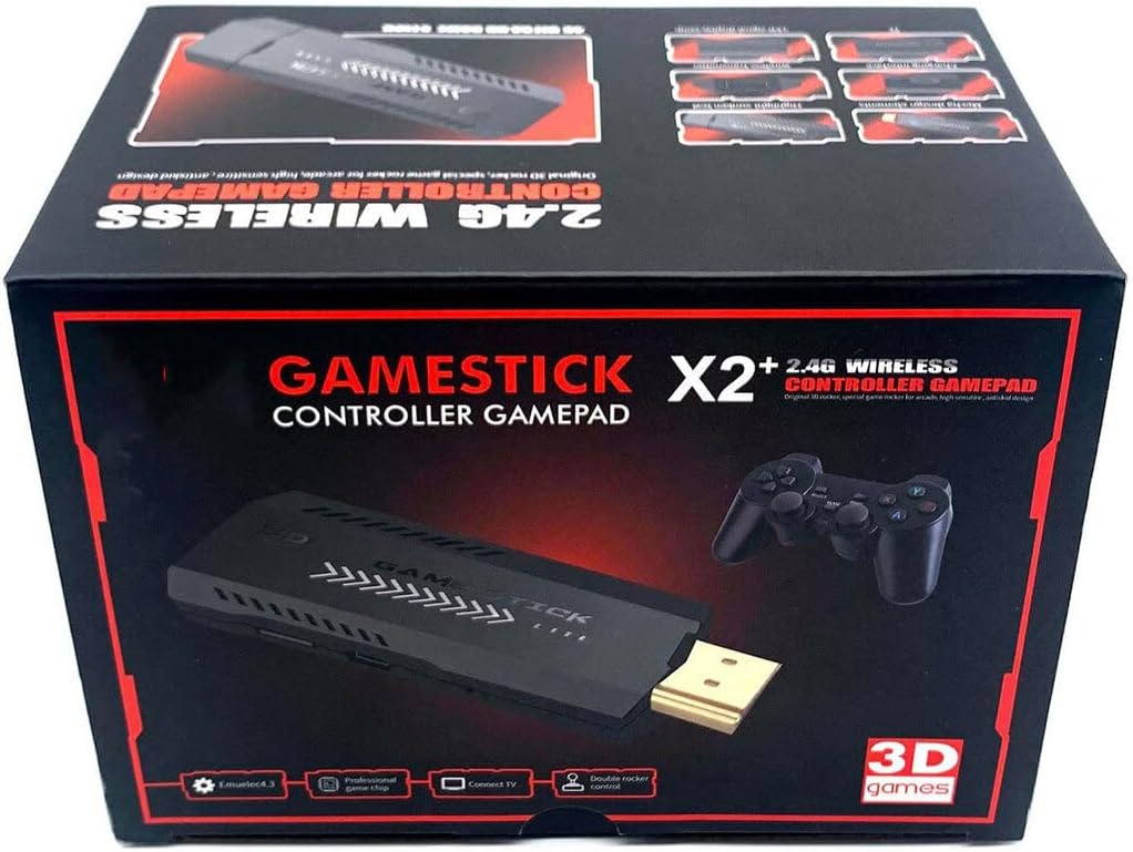 Consola Game Stick X2 128 GB para TV + 35.000 Juegos