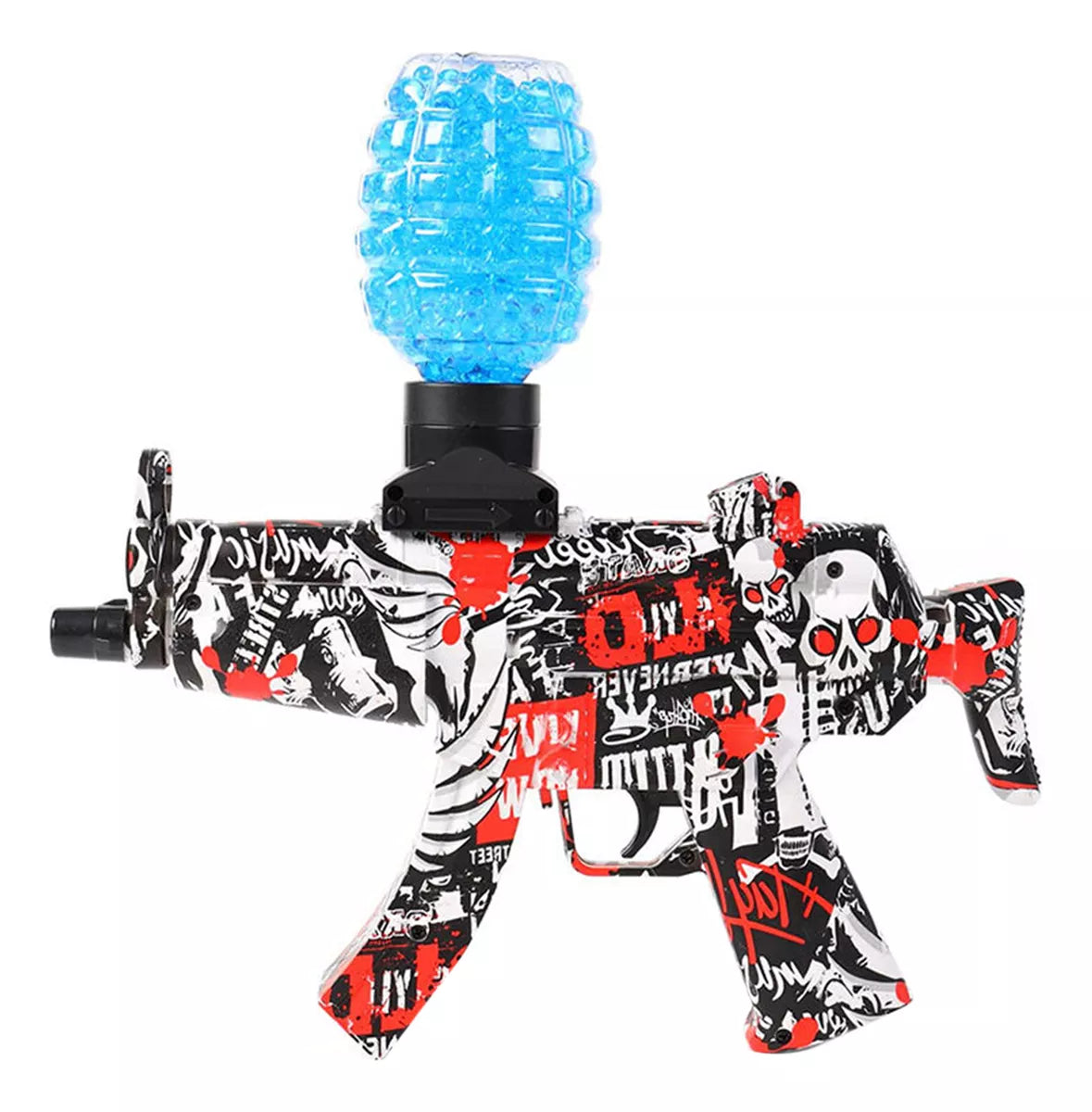 Pistola Hidrogel AK47 con Silenciador, Láser y Lentes