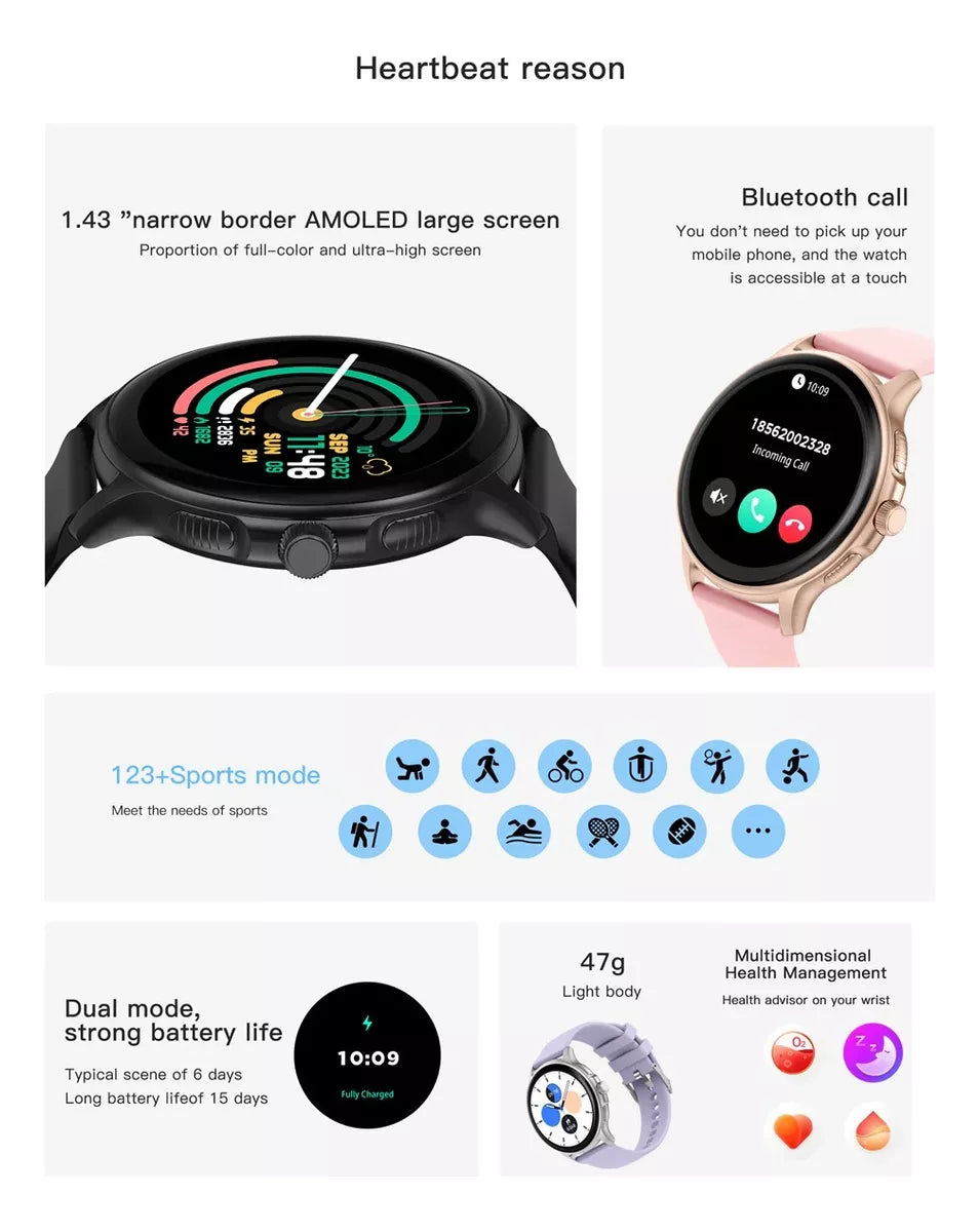 Smart Watch Resistente Al Agua Valdus vs35