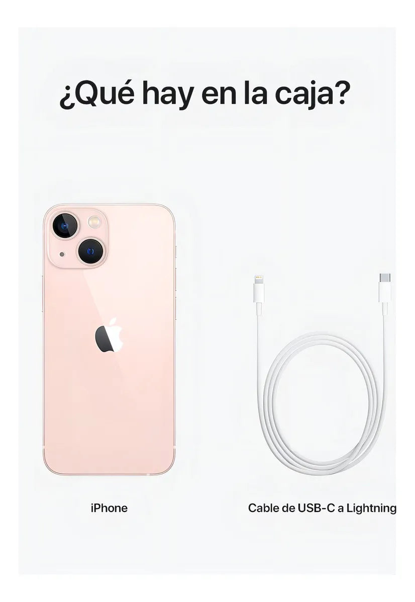 iPhone 13 Mini 5,4'' 5G 4gb 128gb ROSA - REFURBISHED