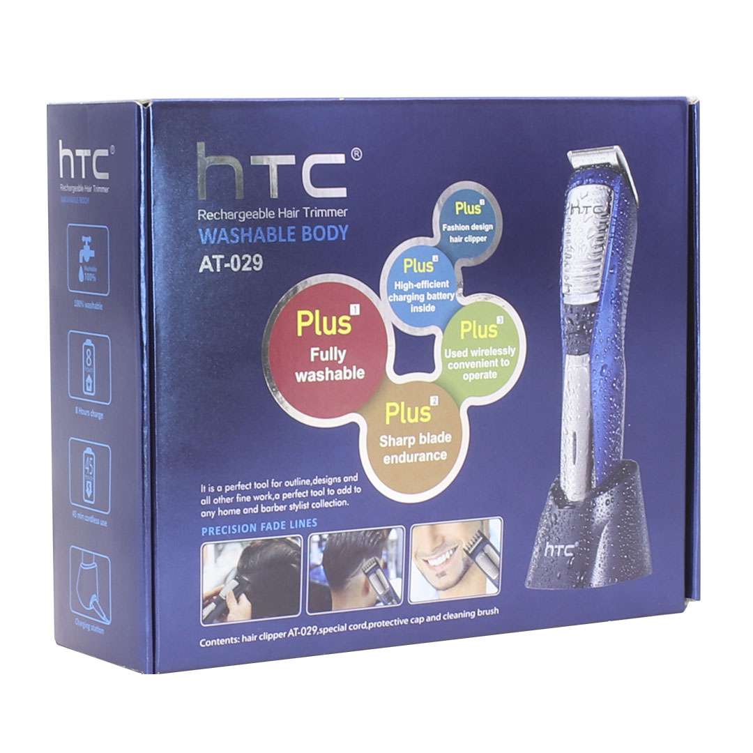 Cortapelo Inalámbrica Htc At-029 Negro