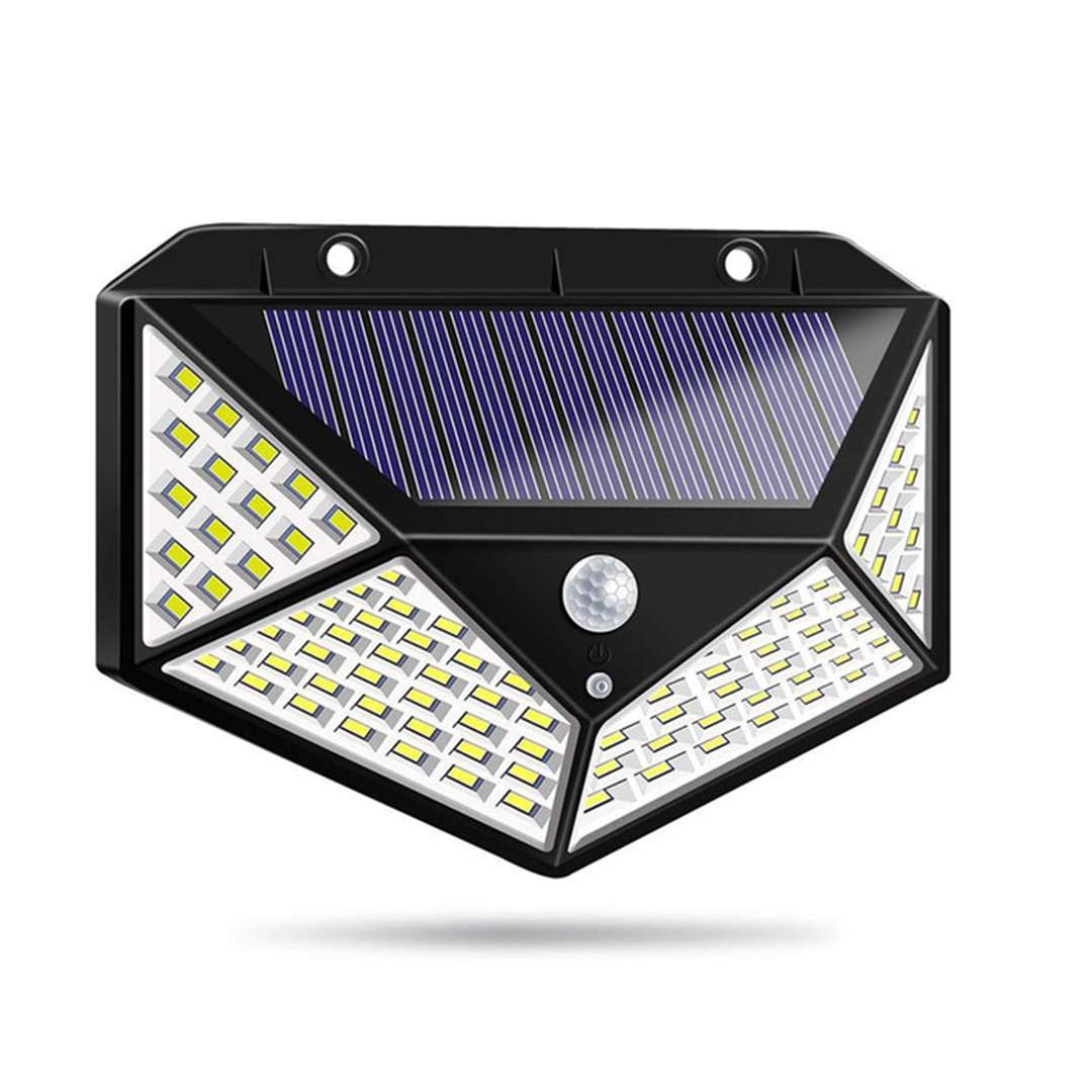 Foco Exterior Solar 100Led Con Sensor