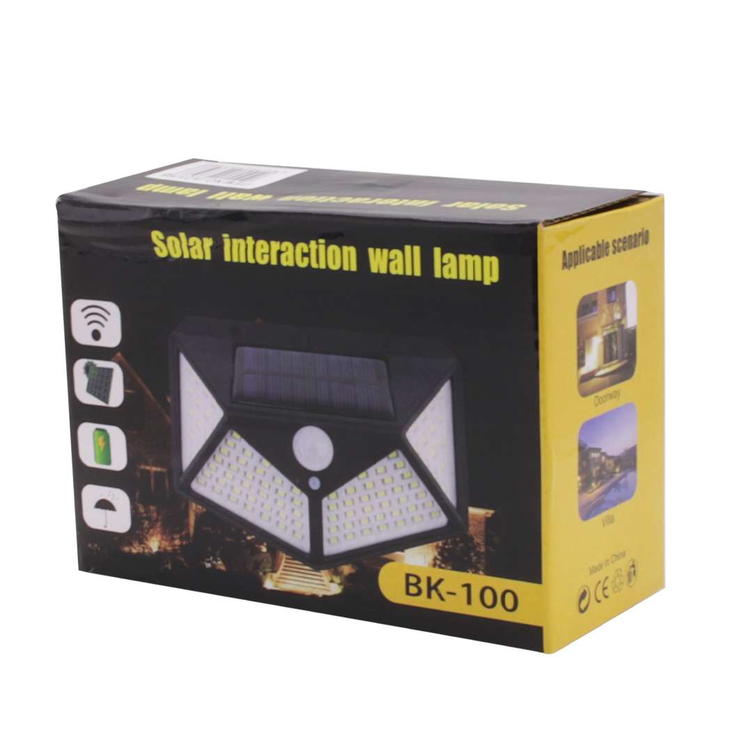Foco Exterior Solar 100Led Con Sensor