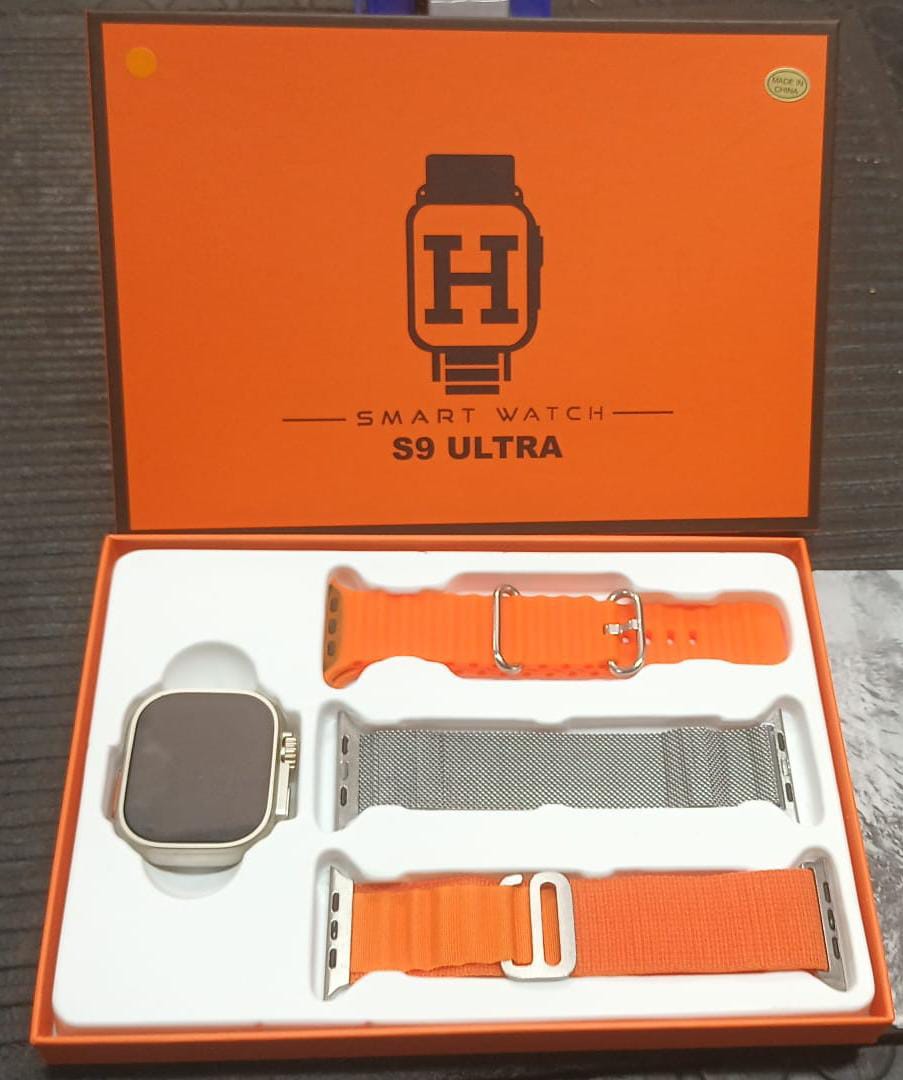 Reloj Smart Watch S9 Ultra con 3 Correas