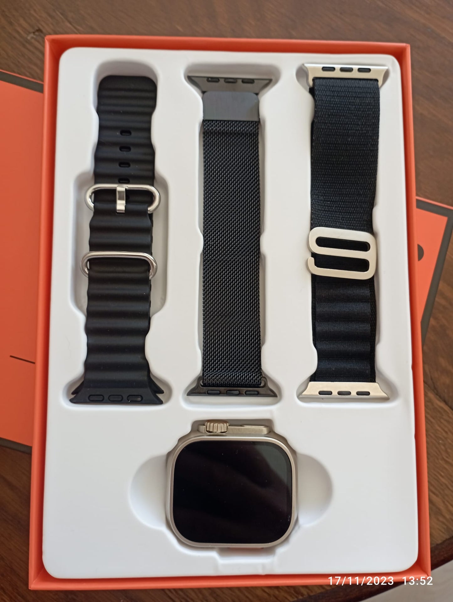 Reloj Smart Watch S9 Ultra con 3 Correas