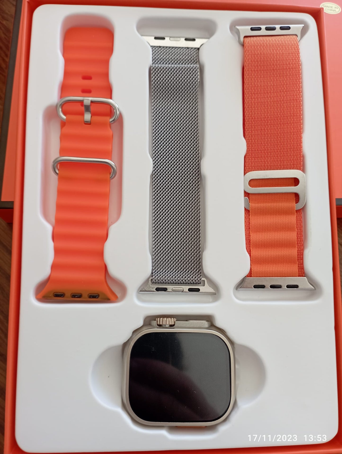 Reloj Smart Watch S9 Ultra con 3 Correas