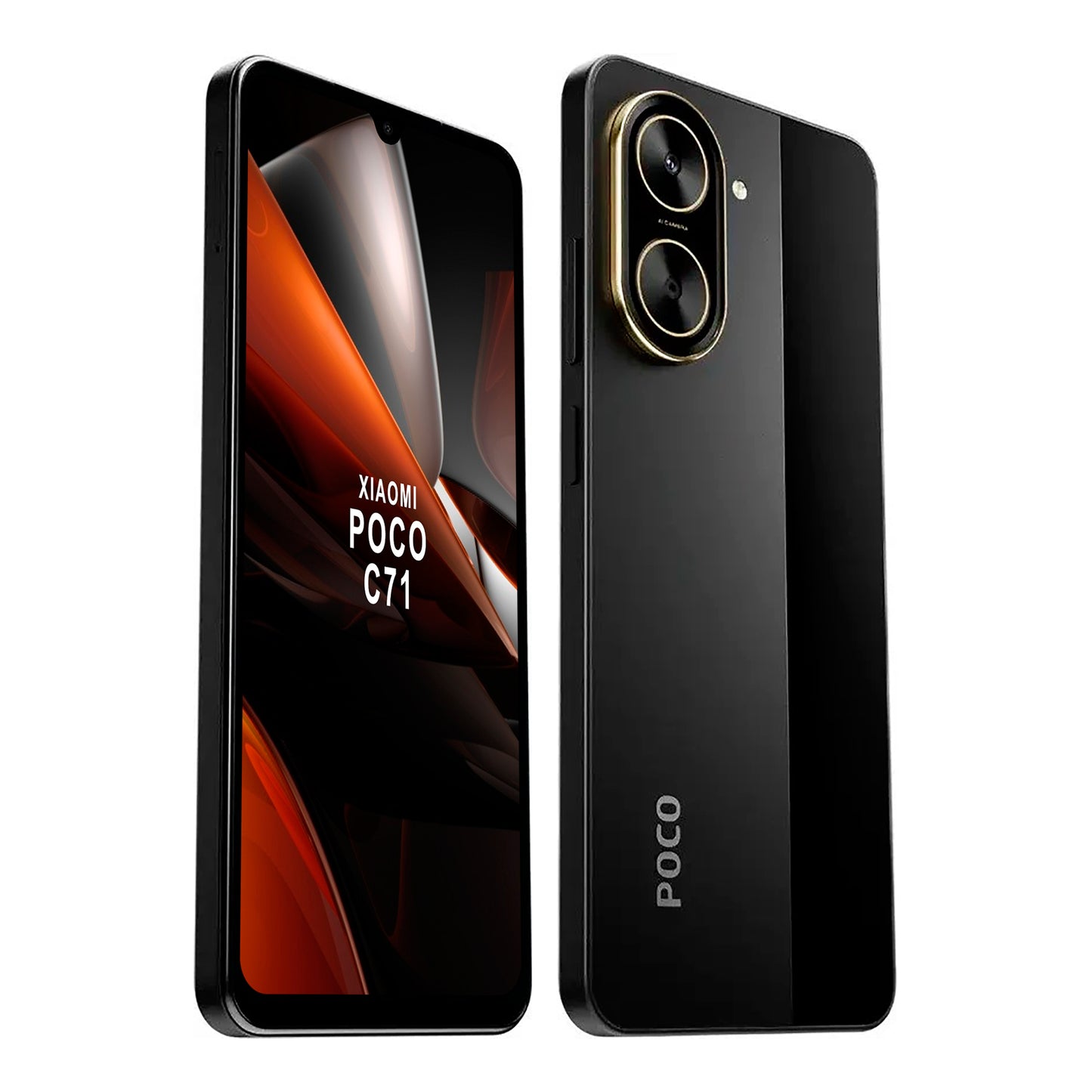 Celular Xiaomi Poco C71 4G 4gb 128gb Dual Cam 32mp - NEGRO