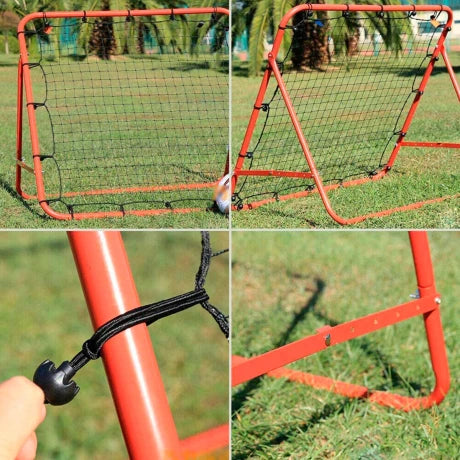 Arco Acero Rebotador Pelota P/ Entrenamiento Futbol