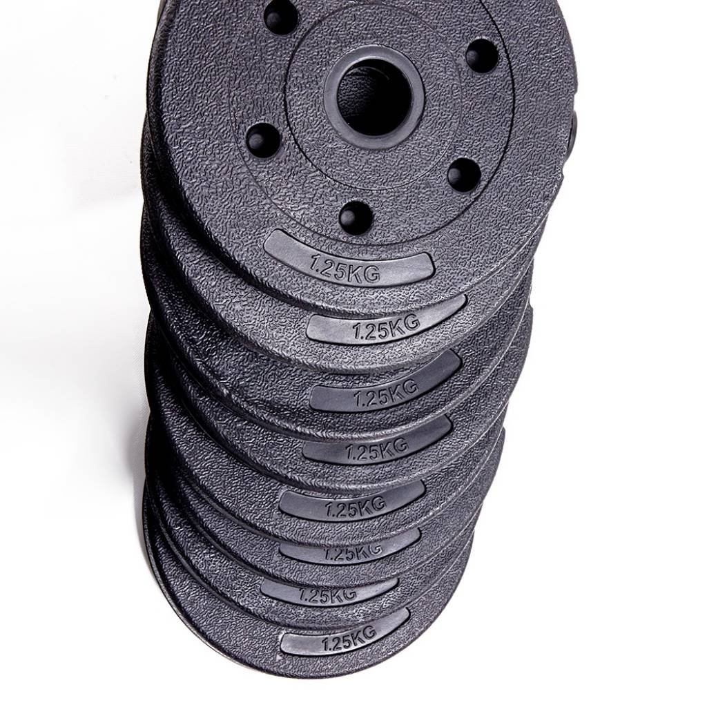 Set De 2 Mancuernas + Barra 3 En 1 + 25 Kg En Pesas Randers