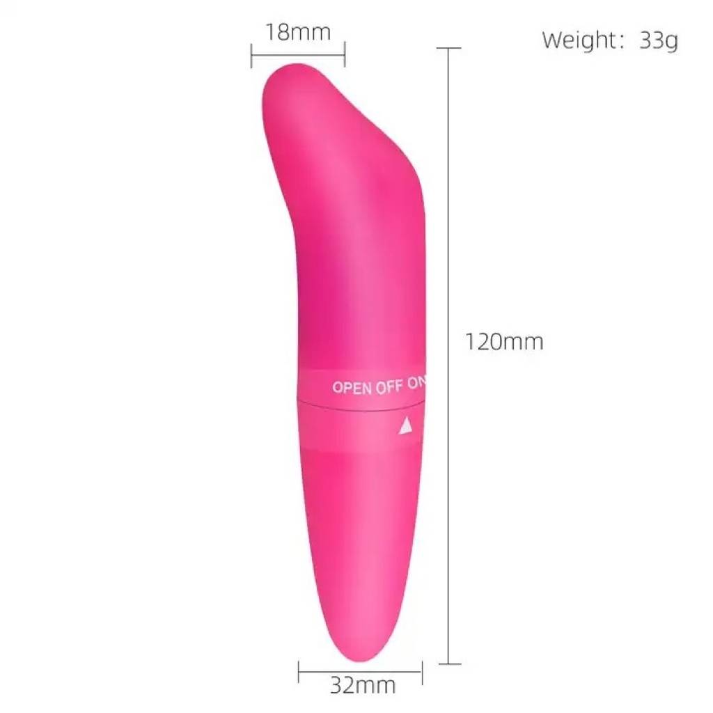 Vibrador Mini G Dolphin Docoo Discreto Adultos