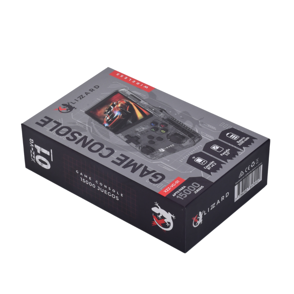 Consola Portátil Pantalla 3.5" 15000 Juegos X-Lizzard