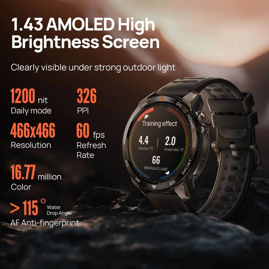 Smartwatch Mibro GS Pro 2 1.43" Beige by Xiaomi