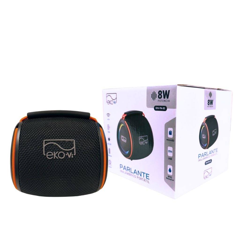 Parlante Bluetooth Eko-Vi 05 8W 1200mAh