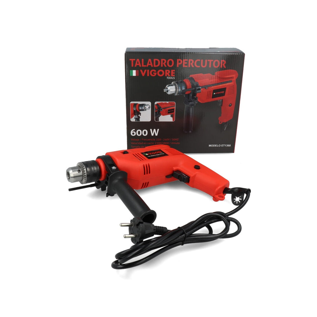Taladro Percutor 13 mm 600 W - VIGORE