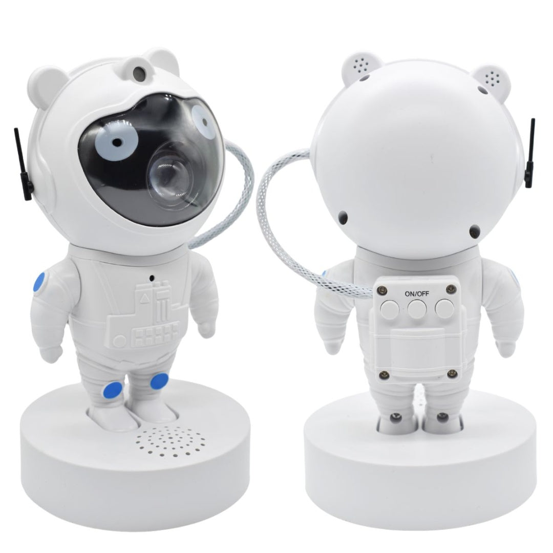 Proyector Y Parlante Bluetooth Astronauta Galaxias