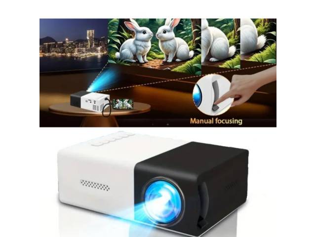Proyector portátil LED 5V