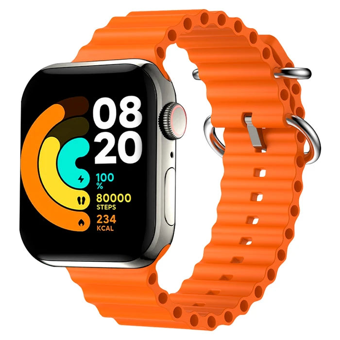 Kit Smartwatch T24 Pro Max con 7 Mallas Intercambiables