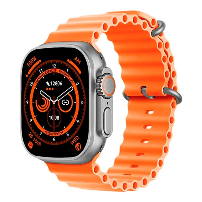 Set 8 en 1 ULTRA17 | Smartwatch + Funda + Cargador + 8 Mallas
