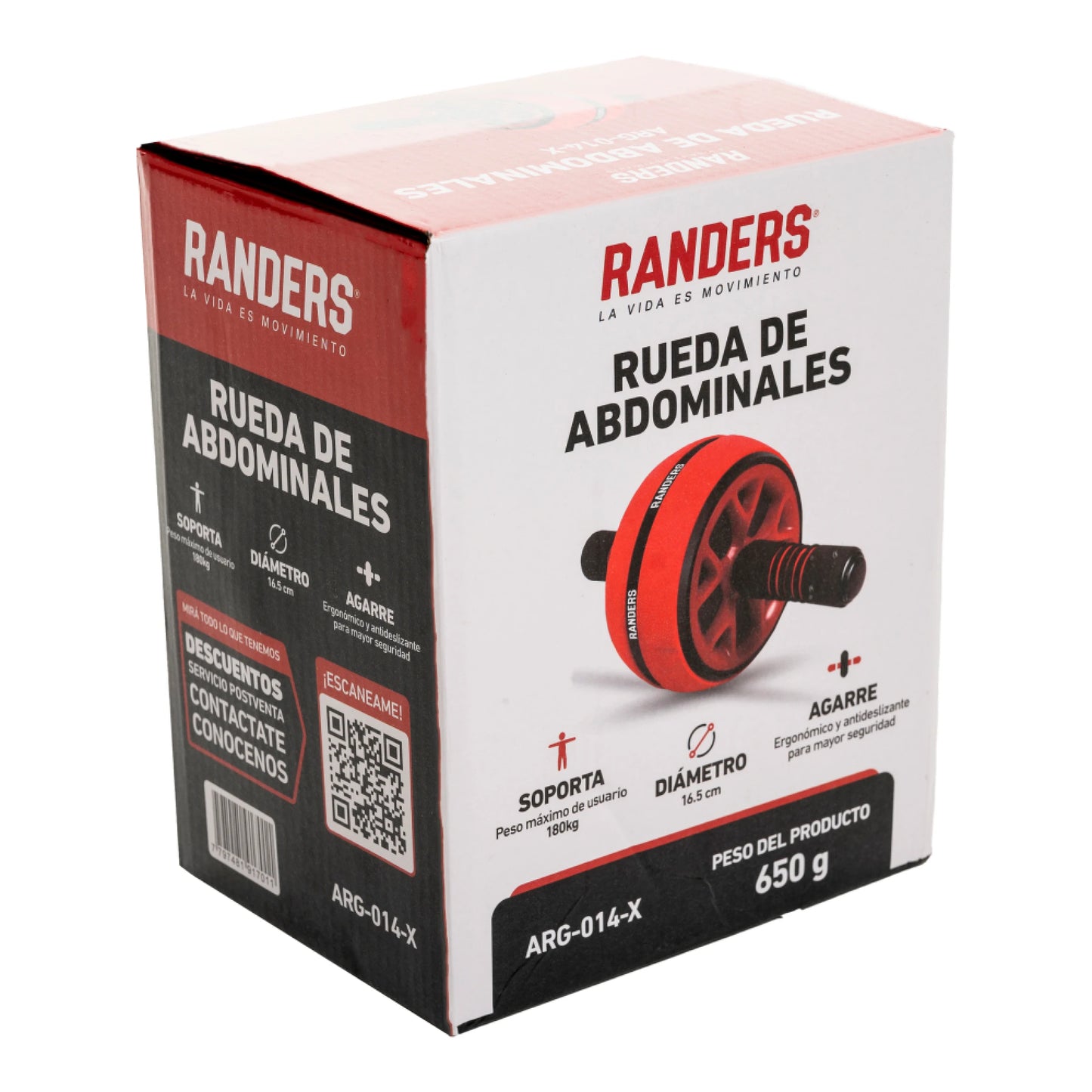 Rueda para Abdominales Ab Wheel - Randers