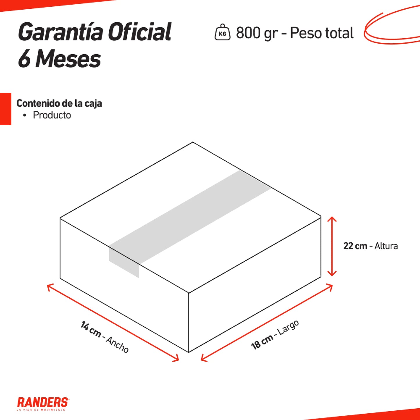 Rueda para Abdominales Ab Wheel - Randers
