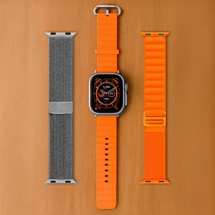 Reloj SmartWatch Ultra 2 Max con 3 Mallas Intercambiables