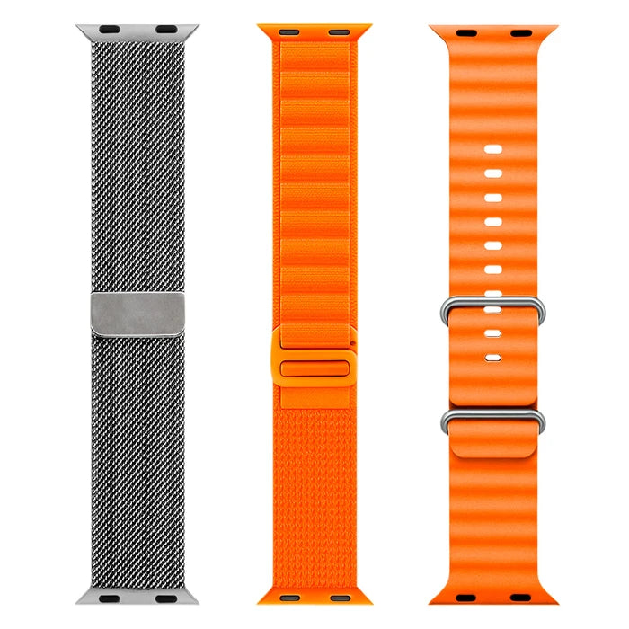 Reloj SmartWatch Ultra 2 Max con 3 Mallas Intercambiables