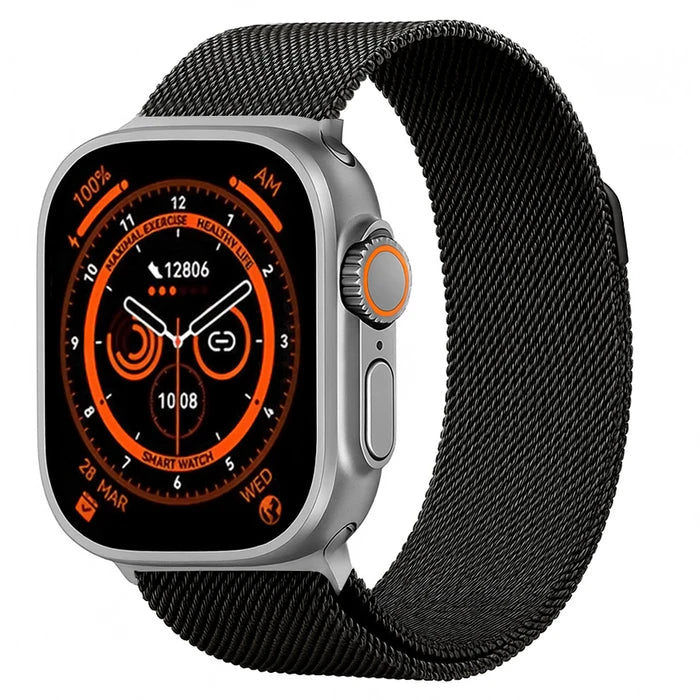 Reloj SmartWatch Ultra 2 Max con 3 Mallas Intercambiables