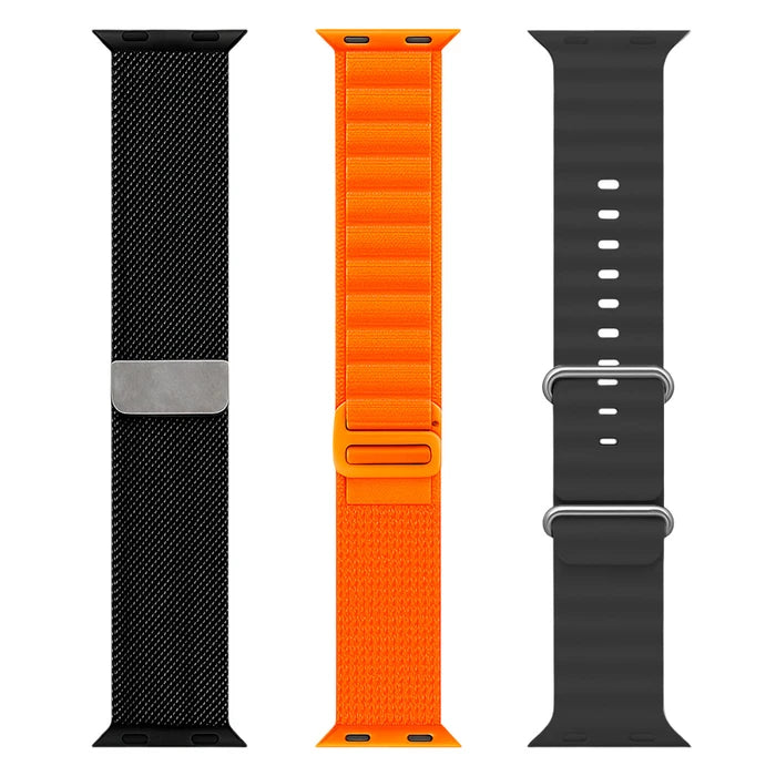 Reloj SmartWatch Ultra 2 Max con 3 Mallas Intercambiables