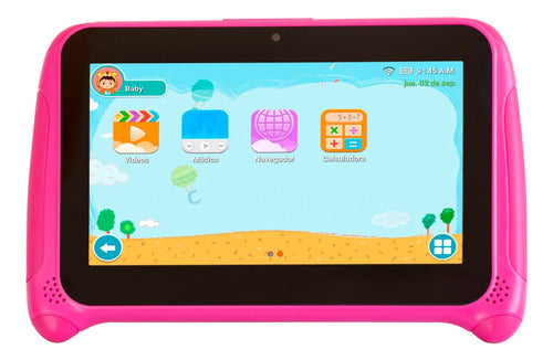 Tablet Goldtech 7 Kids 2/32gb Rosa/celeste - Ffstoreuy