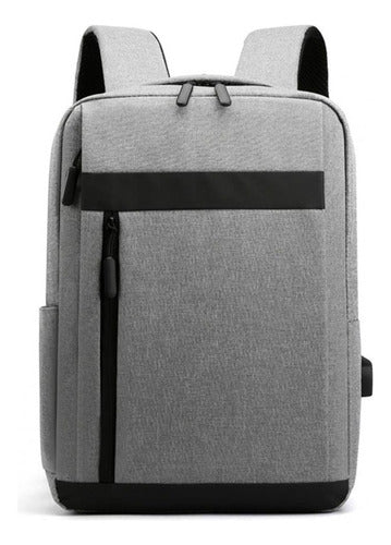 Mochila P/ Laptop Impermeable C/ Puerto Usb - Ffstoreuy