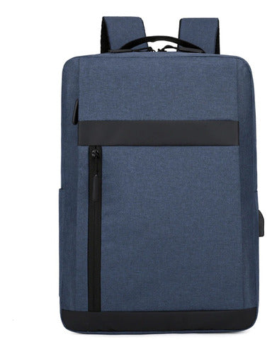 Mochila P/ Laptop Impermeable C/ Puerto Usb - Ffstoreuy