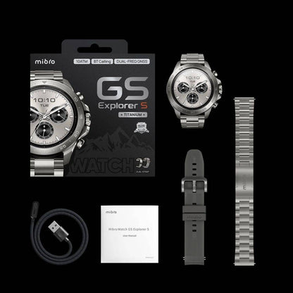 Smartwatch Mibro GS Explorer S Titanium 1.32" 460mAh Gris