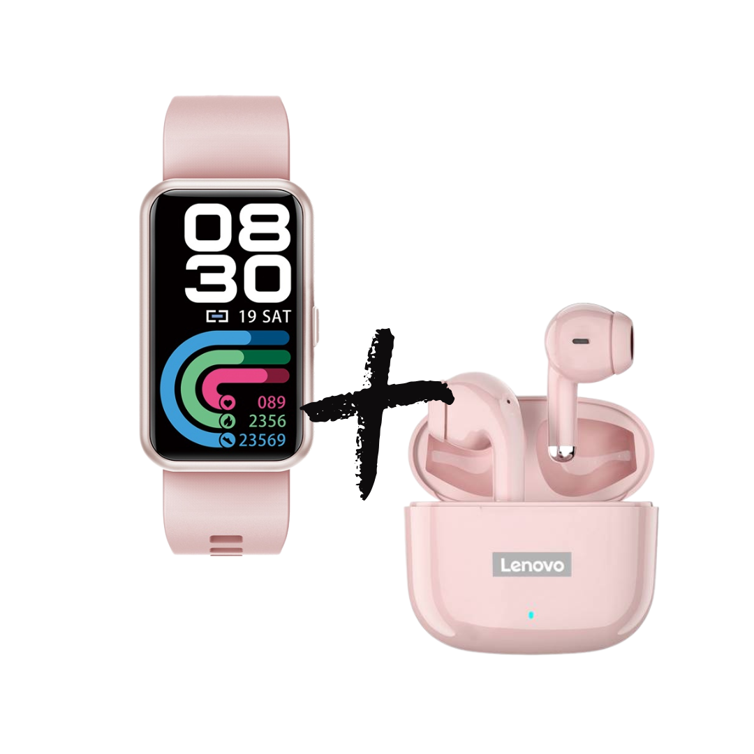 Reloj Smartwatch X-Lizzard SW-03 + Auricular Bluetooth Lenovo