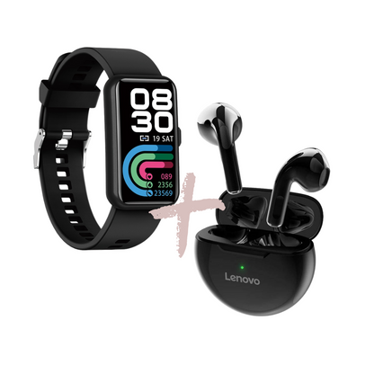 Reloj Smartwatch X-Lizzard SW-03 + Auricular Bluetooth Lenovo