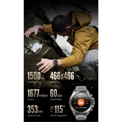 Smartwatch Mibro GS Explorer S Titanium 1.32" 460mAh Gris