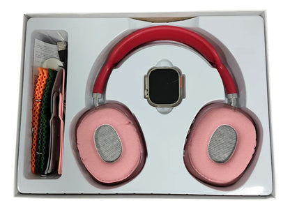 Set Smartwatch + Auricular + 7 mallas