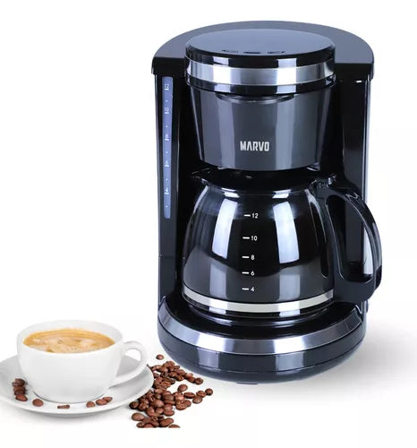 Cafetera De Vidrio Marvo Hcm-045 1.5L