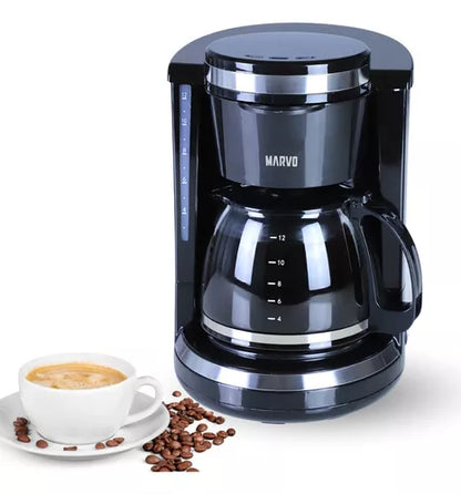 Cafetera De Vidrio Marvo Hcm-045 1.5L