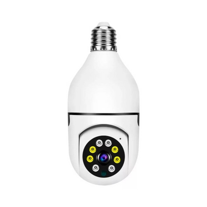 Lámpara Cámara De Seguridad Wifi Full Hd 360° 1080P