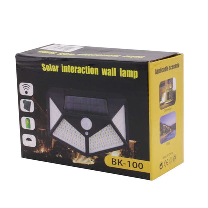 Foco Exterior Solar 100Led Con Sensor