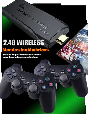 Consola Retro HDMI GAME STICK - 20 Mil JUEGOS - SUPER OFERTA