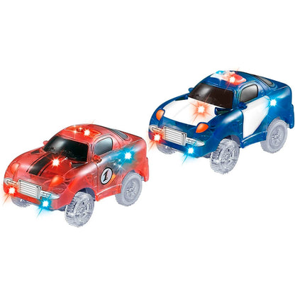 Pista De Autos Magic Tracks Flexible 360 pcs + 2 Autos