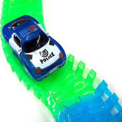 Pista De Autos Magic Tracks Flexible 360 pcs + 2 Autos