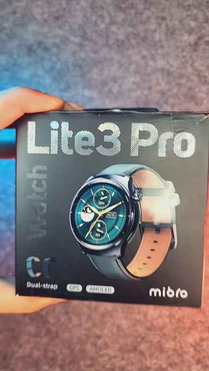 Smartwatch Mibro Lite 3 Pro 1.3" 350mAh c/2 Mallas Verde by Xiaomi