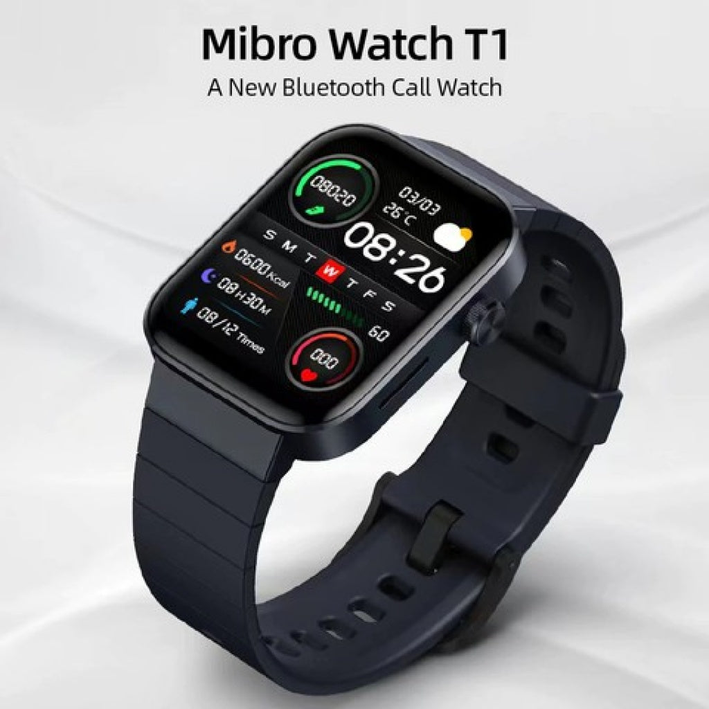 Smartwatch Mibro T1 1.6" 350mAh Negro by Xiaomi + Auricular Bluetooth Negro