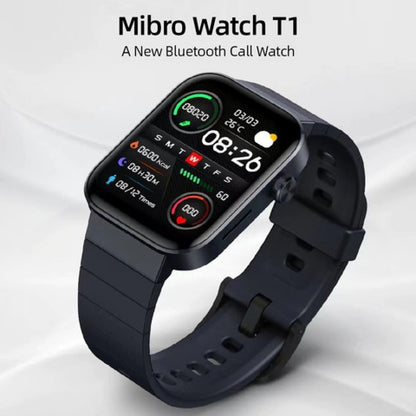 Smartwatch Mibro T1 1.6" 350mAh Negro by Xiaomi + Auricular Bluetooth Negro