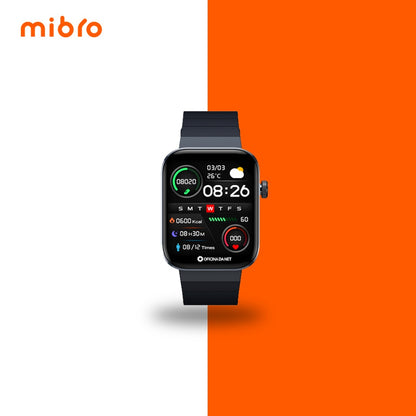 Smartwatch Mibro T1 1.6" 350mAh Negro by Xiaomi + Auricular Bluetooth Negro