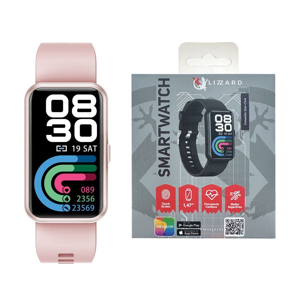 Reloj Smartwatch X-Lizzard SW-03 + Auricular Bluetooth Lenovo