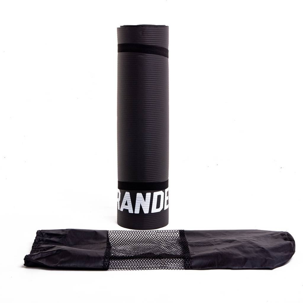 Alfombra de yoga pilates 10mm con funda protectora Randers